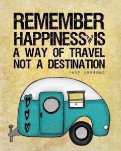 Happiness is travel